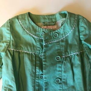 Janie and Jack light green Jacket
